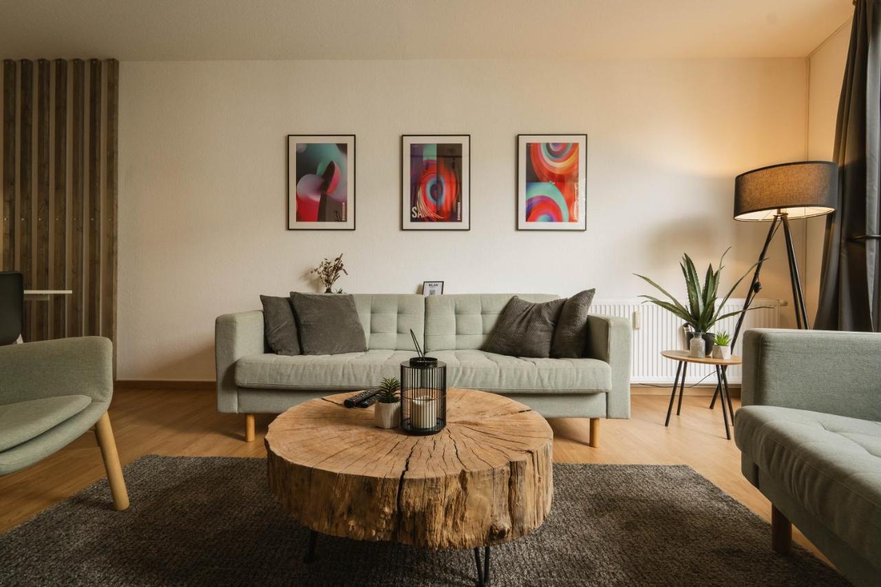 Raum921 - Stilvolles Apartment - Wlan, Tiefgarage, Kueche, Netflix Магдебург Екстер'єр фото